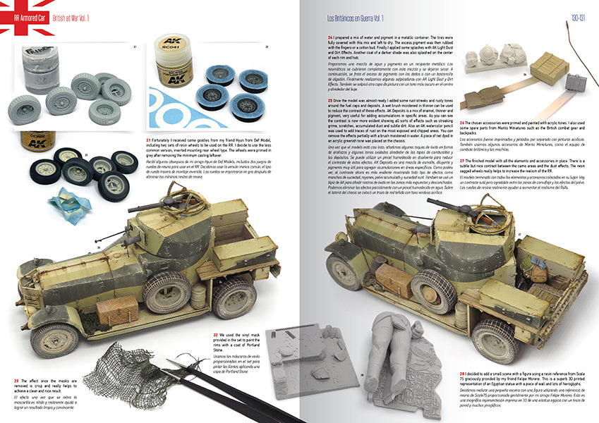 British At War - Los Britanicos En Guerra - Bilingual