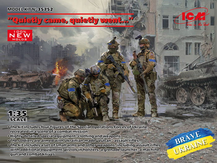 1/35 Quietly came quietly went… Special Operations Forces of Ukraine 4 f