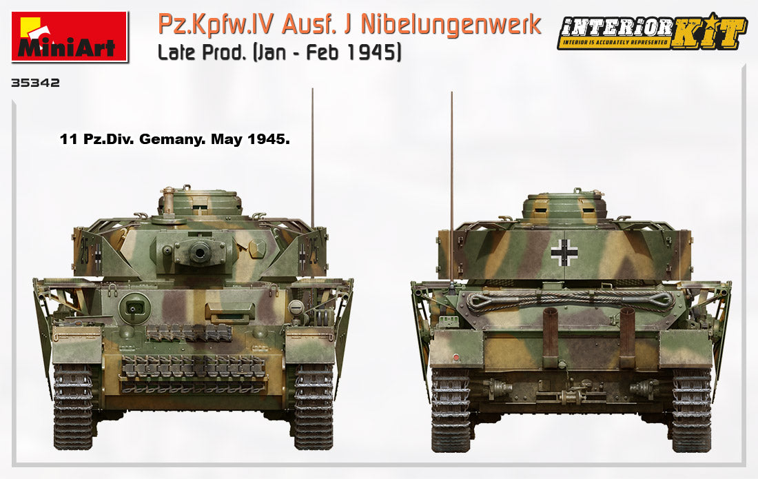 1/35 Pz.Kpfw.IV Ausf. J Nibelungenwerk Late Prod. (Jan - Feb 1945)