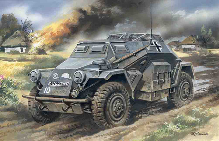 1/72 Sd.Kfz.260 German Radio Communication Vehicle
