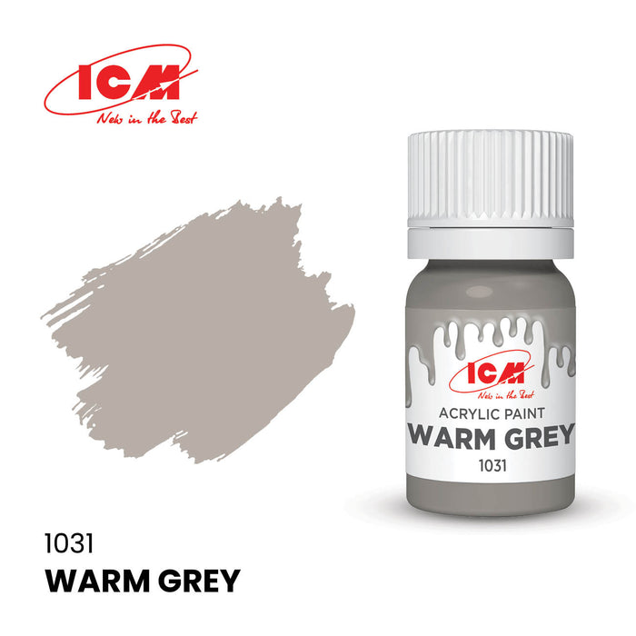 ACRYLIC PAINT Warm Grey 12 ml
