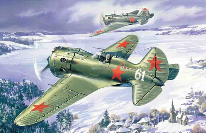 1/72 I-16 type 24 WWII Soviet Fighter