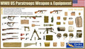 1/35 WWII US Paratroops Weapon & Equipment