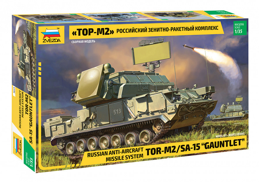 1/35 Russian Anti-Aircraft Missile System TOR-2M/SA-15 Gauntlet