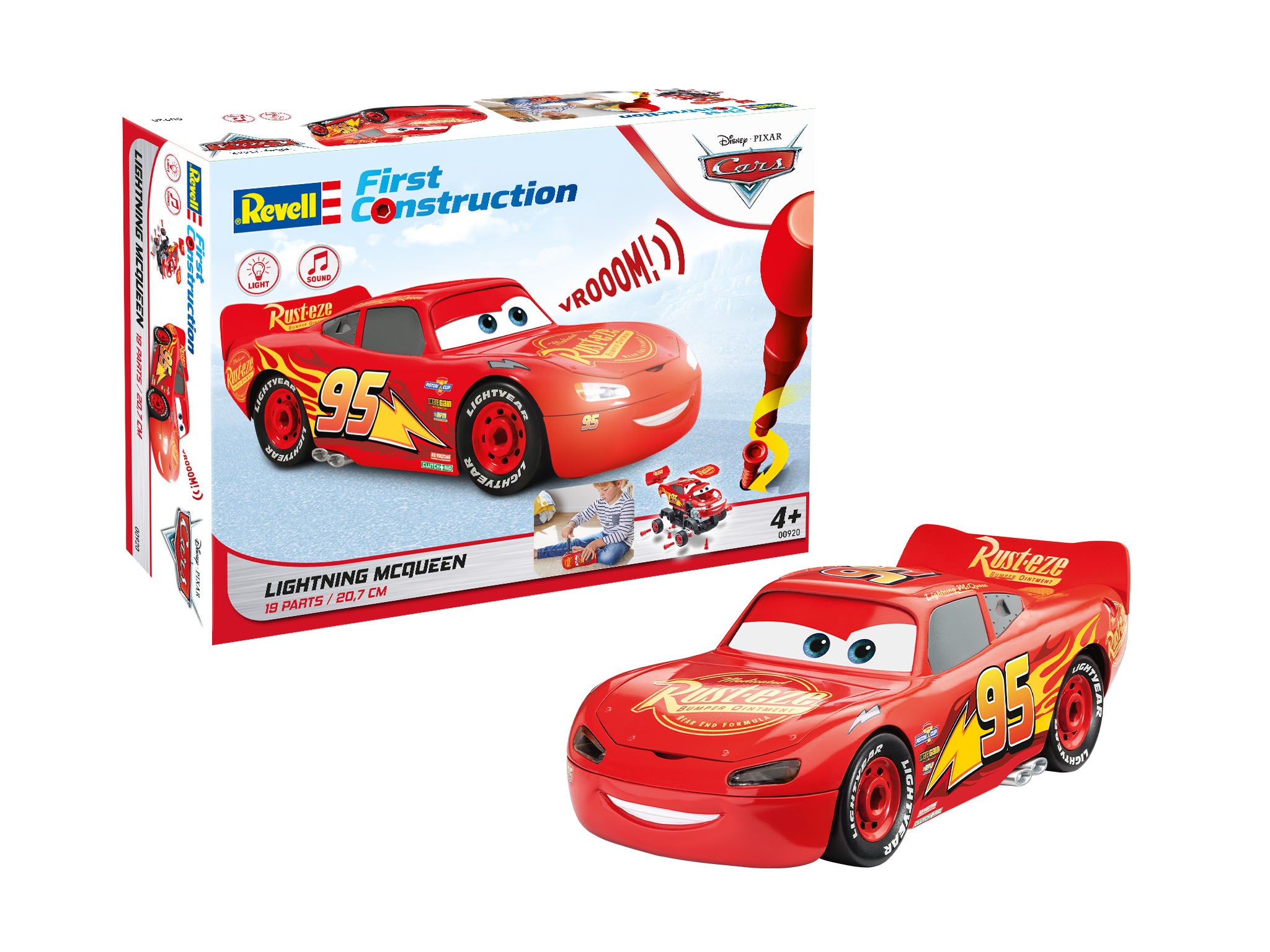 First Construction - Lightning McQueen Disney Cars (Light & Sound)
