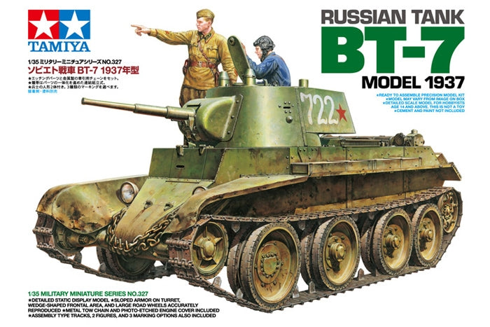 1/35 Russian Tank BT-7 Model 1937