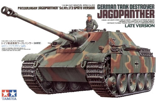 1/35 German Tank Destroyer JAGDPANTHER Late Version