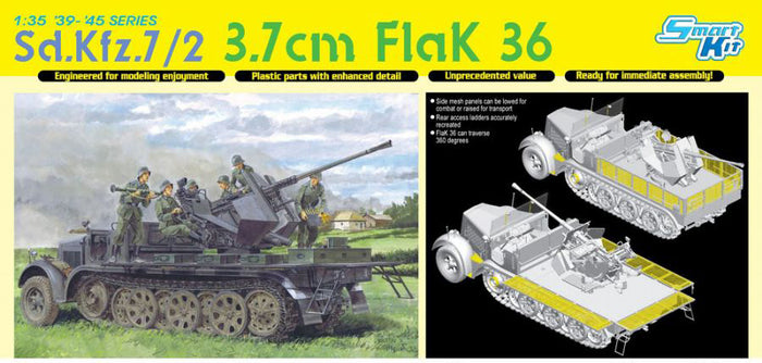 1/35 Sd.Kfz.7/2 3.7cm FlaK 36