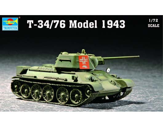 1/72 Soviet T-34/76 Model 1943