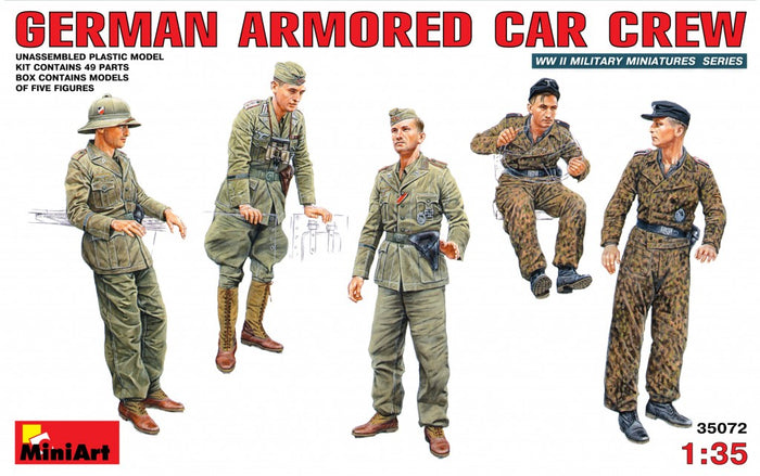 1/35 GERMAN ARMOURED CAR CREW