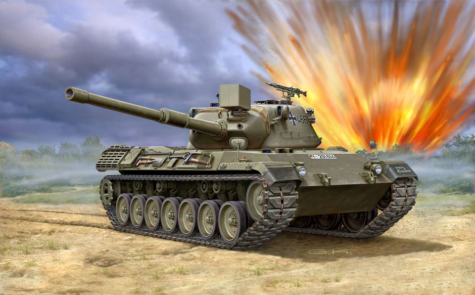 1/35 Leopard 1 (2. - 4. production batch) (Military Vehicles)
