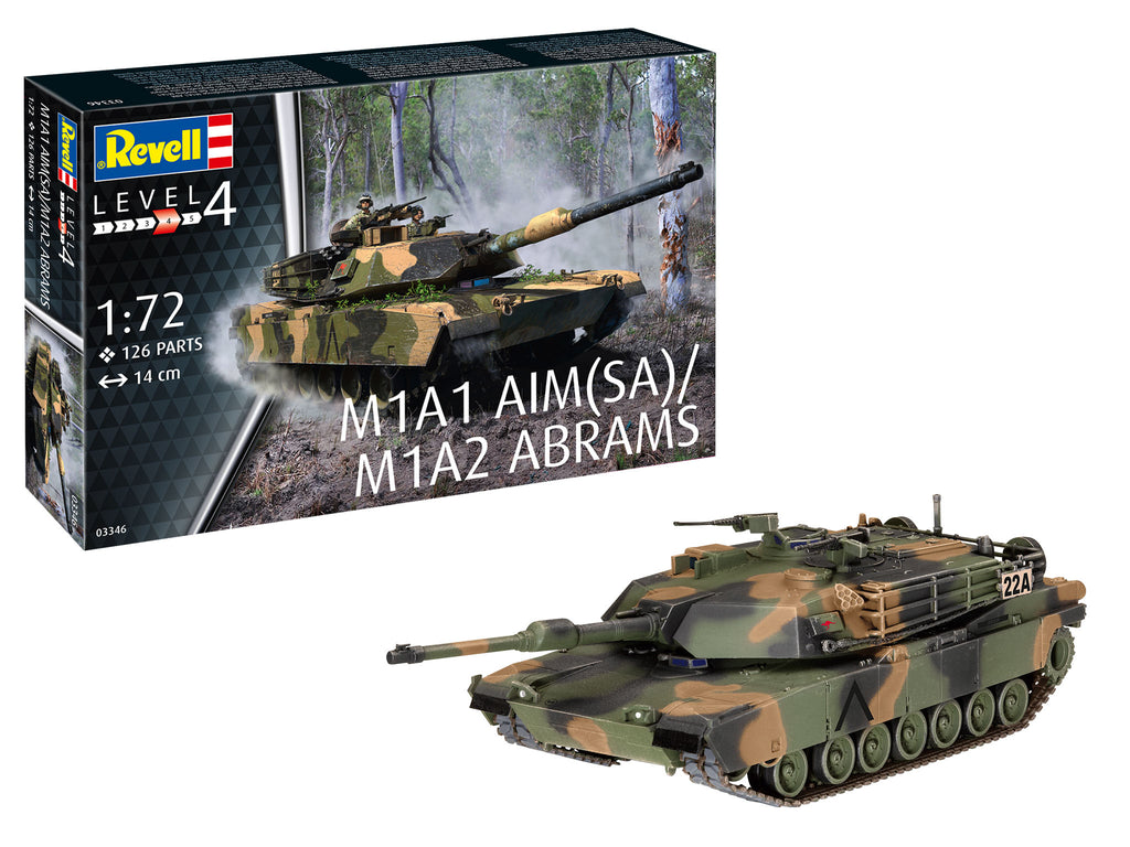 1/72 M1A1 AIM(SA) / M1A2 Abrams