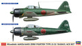 1/72 Mitsubishi A6M2b/A6M3 Zero Fighter Type 21/22 "Rabaul Ace Set"