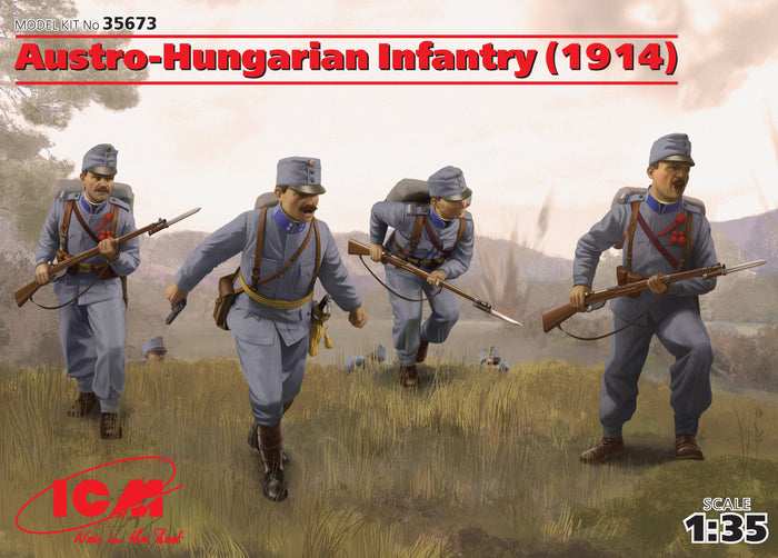 1/35 Austro-Hungarian Infantry 1914 4 figures