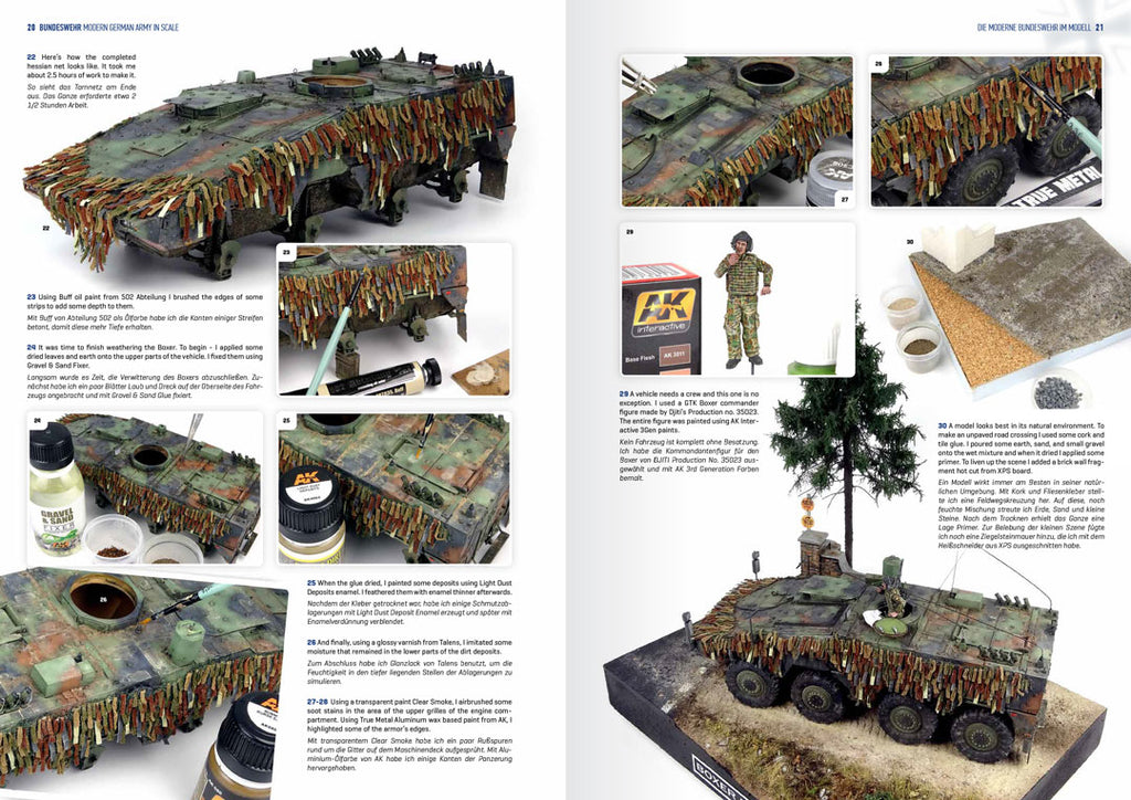 BUNDESWEHR - Bilingual English and German