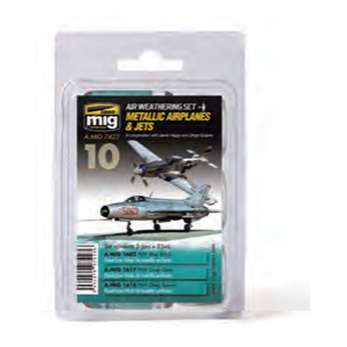 Metallic Airplanes & Jets