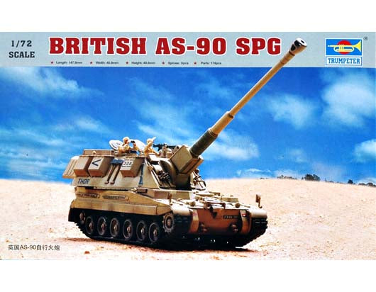 1/72 Britisch AS-90 Self-Propelled Howitzer