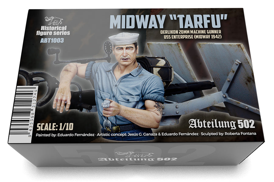 1/10 Midway "Tarfu" Oerlikon 20mm Machine Gunner USS Enterprise