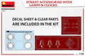 1/35 Street Accessories with Lamps & Clocks