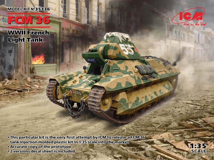 1/35 FCM 36 WWII French Light Tank