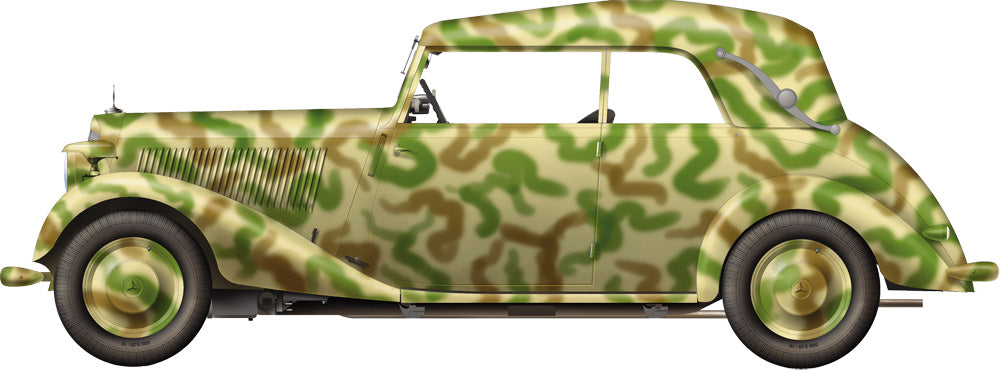1/35 German Staff Car  Typ 170V. Cabriolet B