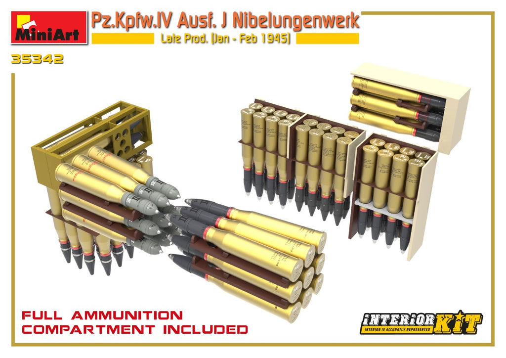 1/35 Pz.Kpfw.IV Ausf. J Nibelungenwerk Late Prod. (Jan - Feb 1945)