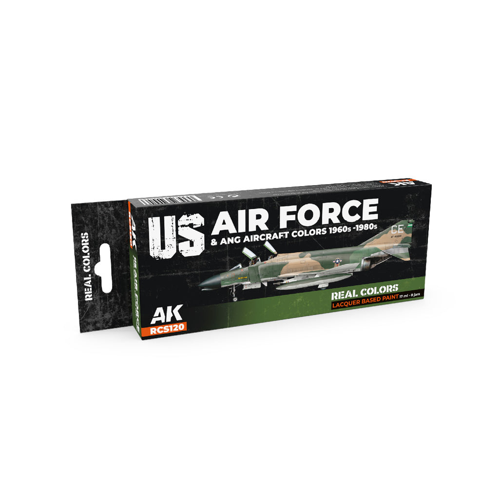 US Air Force & ANG Aircraft Colors 1960s-1980s SET