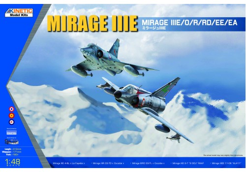 1/48 MIRAGE IIIE/O/R/RD