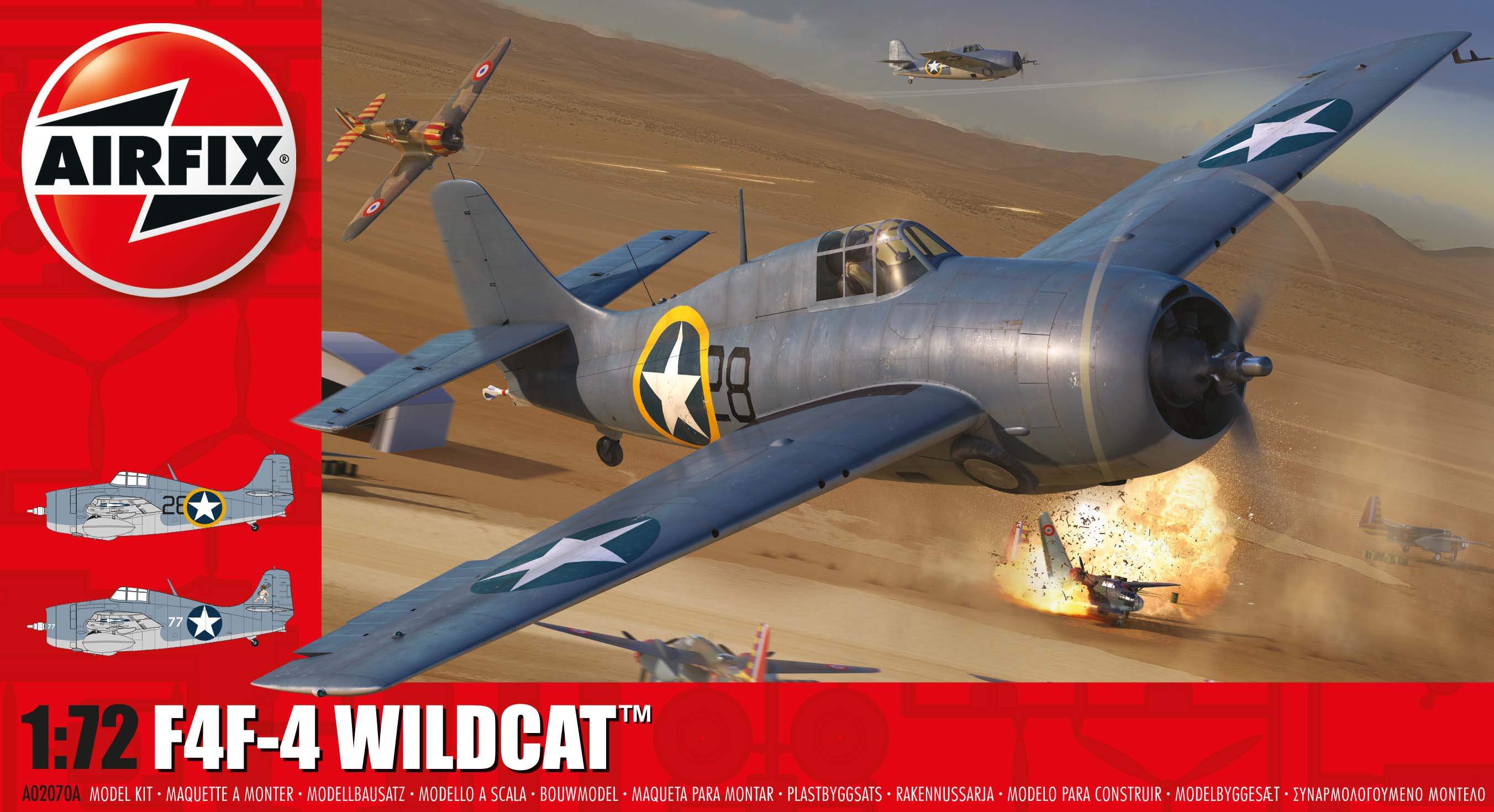 1/72 F4F-4 Wildcat*