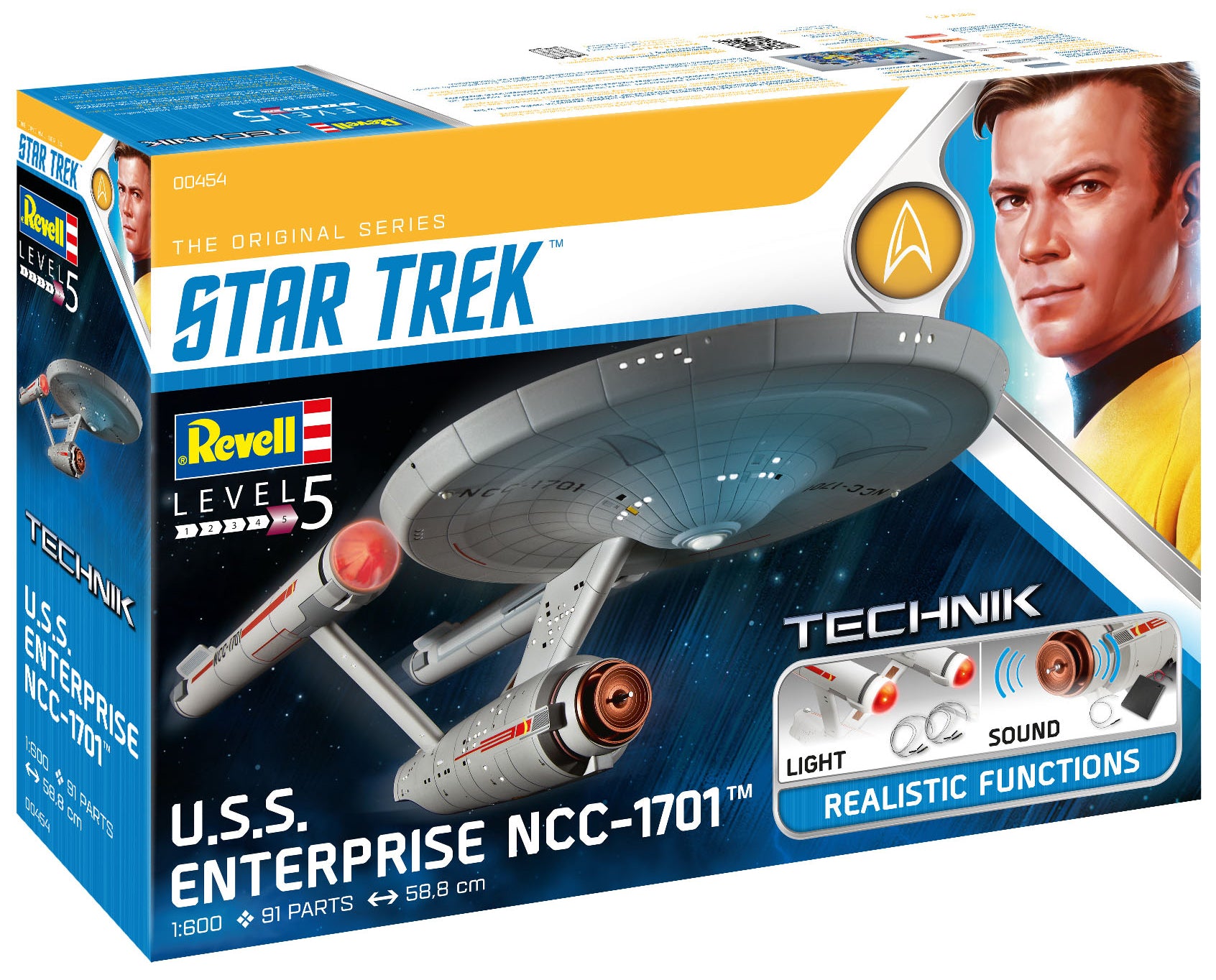 1/600 USS Enterprise NCC-1701 (Star Trek) (Technik)