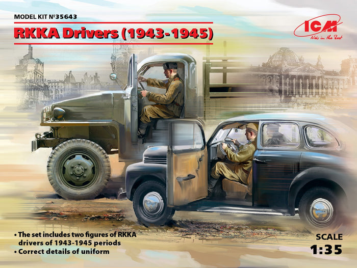 1/35 RKKA Drivers (1943-1945) (2 figures)