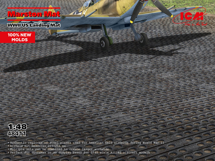 1/48 Marston Mat, WWII US Landing Mat (100% new moulds)