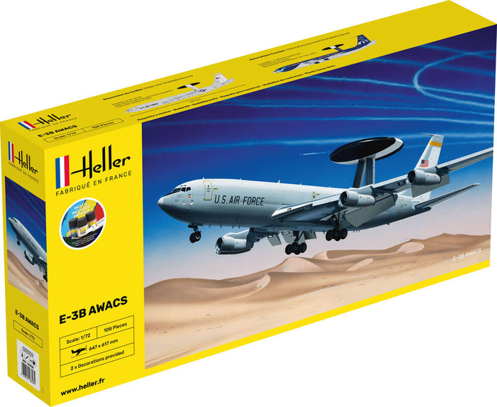 1/72 STARTER KIT E-3B Awacs