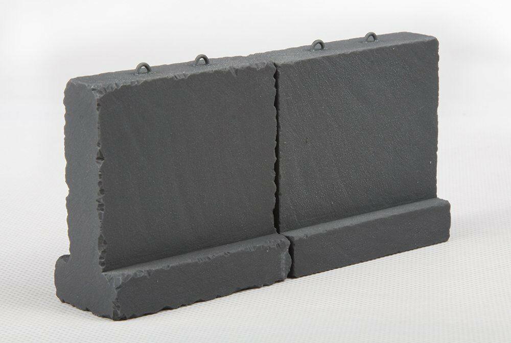 1/35 Precast Concrete Walls (Resin)