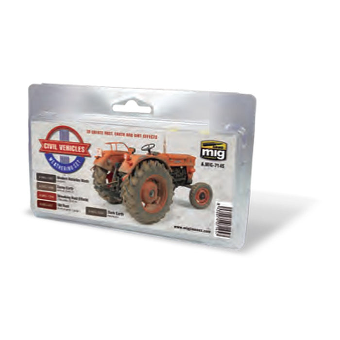 Civil Vehicles Weathering Set - Updated ATOM colors