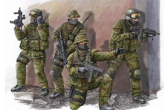 1/35 Modern German KSK Commandos