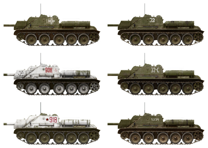 1/35 SU-122 (Initial Production) w/Full Interior
