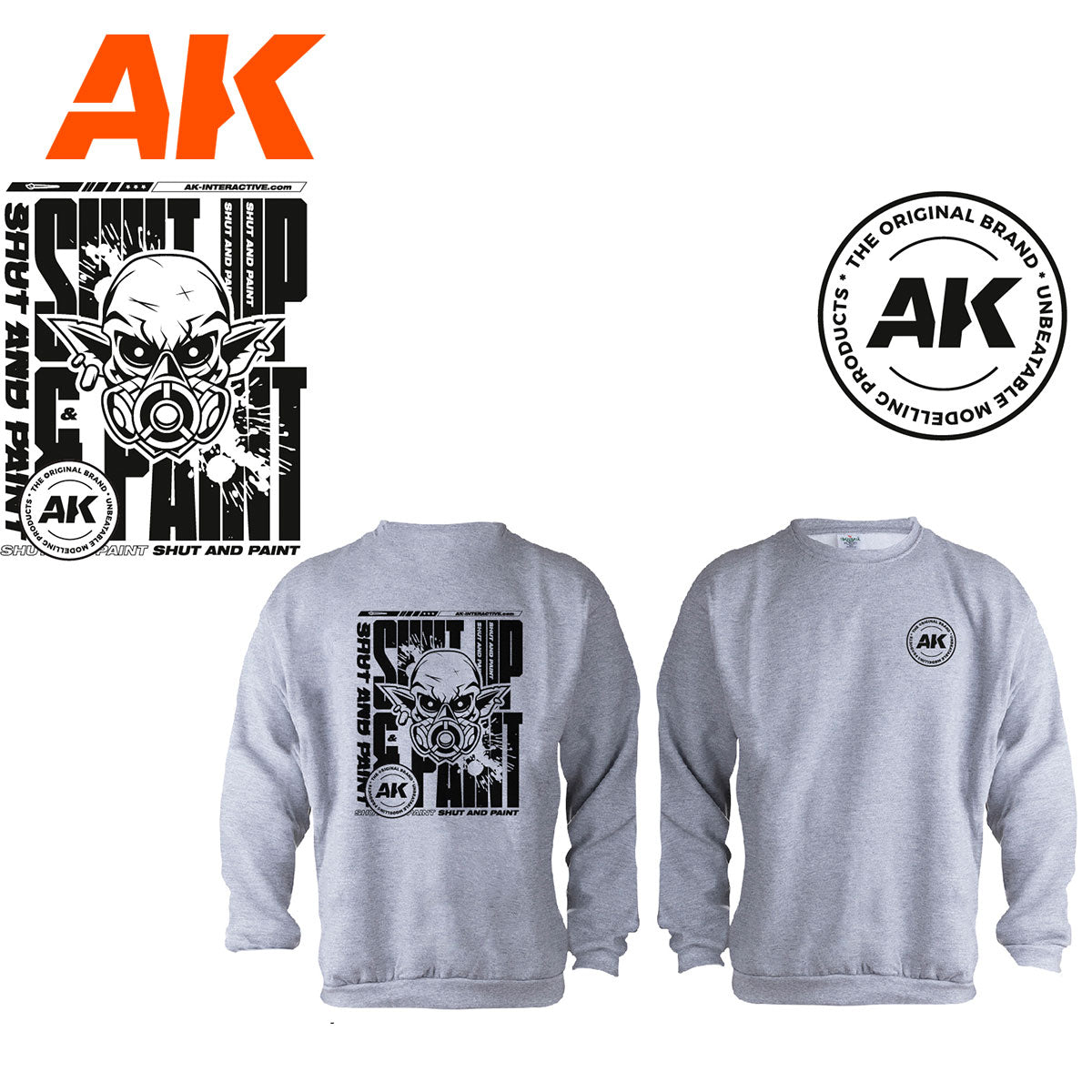 Sweatshirt AK SHUT & PAINT M