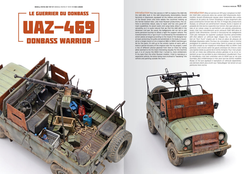 Max Lemaire: Technical Modeling Modern Light Vehicles from the 1950s and Beyond - Bilingual