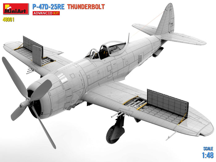 1/48 P-47D-25RE Thunderbolt. Advanced Kit