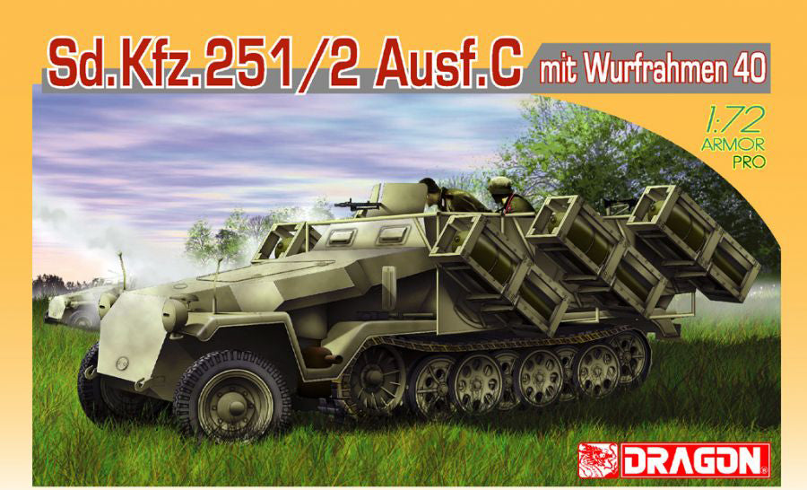 1/72 Sd.Kfz.251 Ausf.C mit Wurfrahmen 40