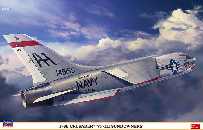 1/72 F-8E Crusader VF-111 Sundowners