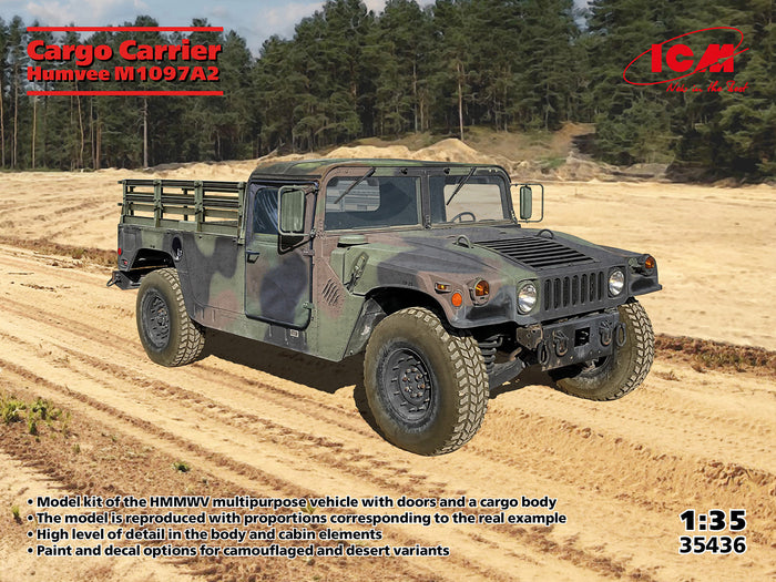 1/35 Humvee M1097A2 Cargo Carrier