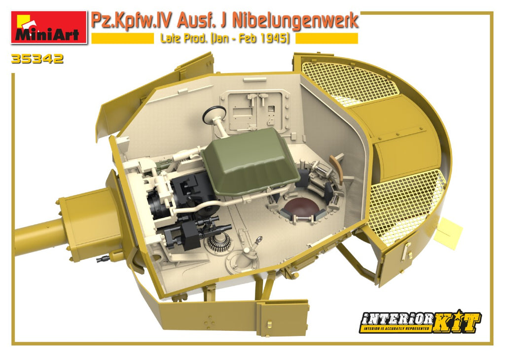 1/35 Pz.Kpfw.IV Ausf. J Nibelungenwerk Late Prod. (Jan - Feb 1945)
