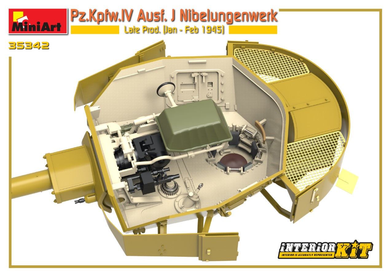 1/35 Pz.Kpfw.IV Ausf. J Nibelungenwerk Late Prod. (Jan - Feb 1945)