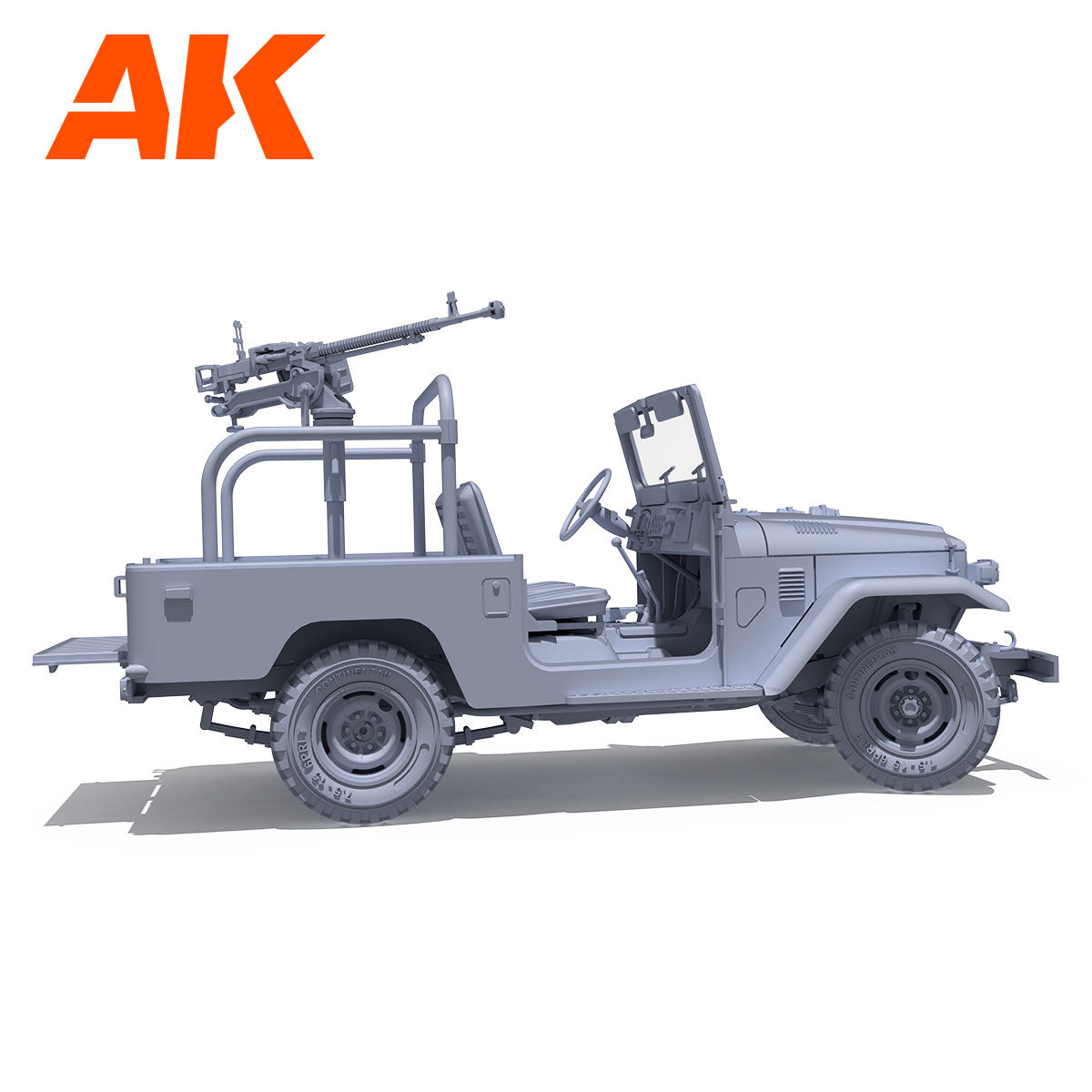 1/35 FJ43 Pickup with DShKM