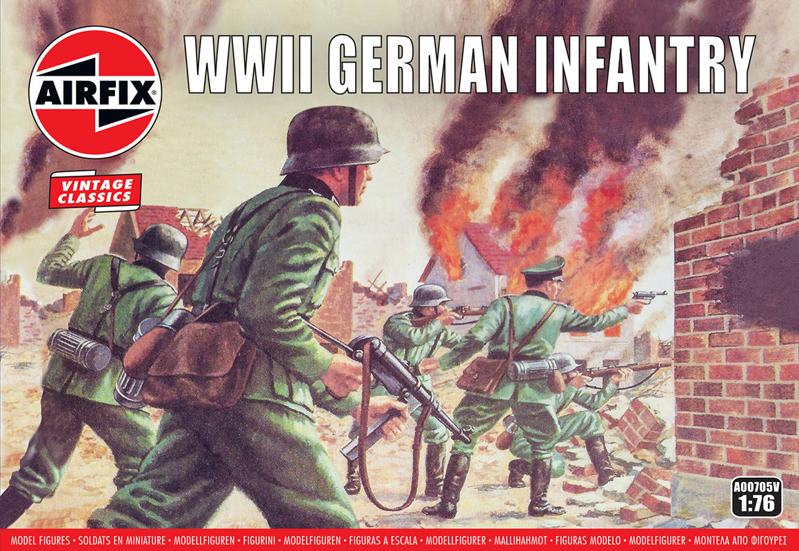 1/76 VINTAGE CLASSIC: WWII German Infantry