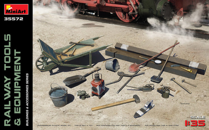 1/35 Railway tools & equipment