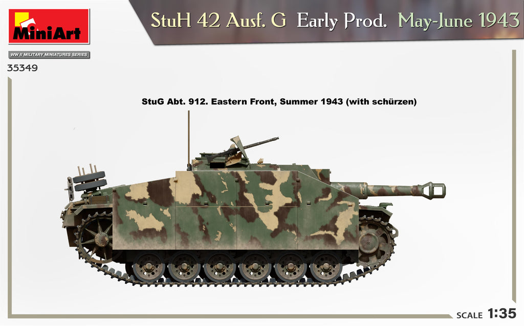 1/35 StuH 42 Ausf. G  Early Prod. May-June 1943