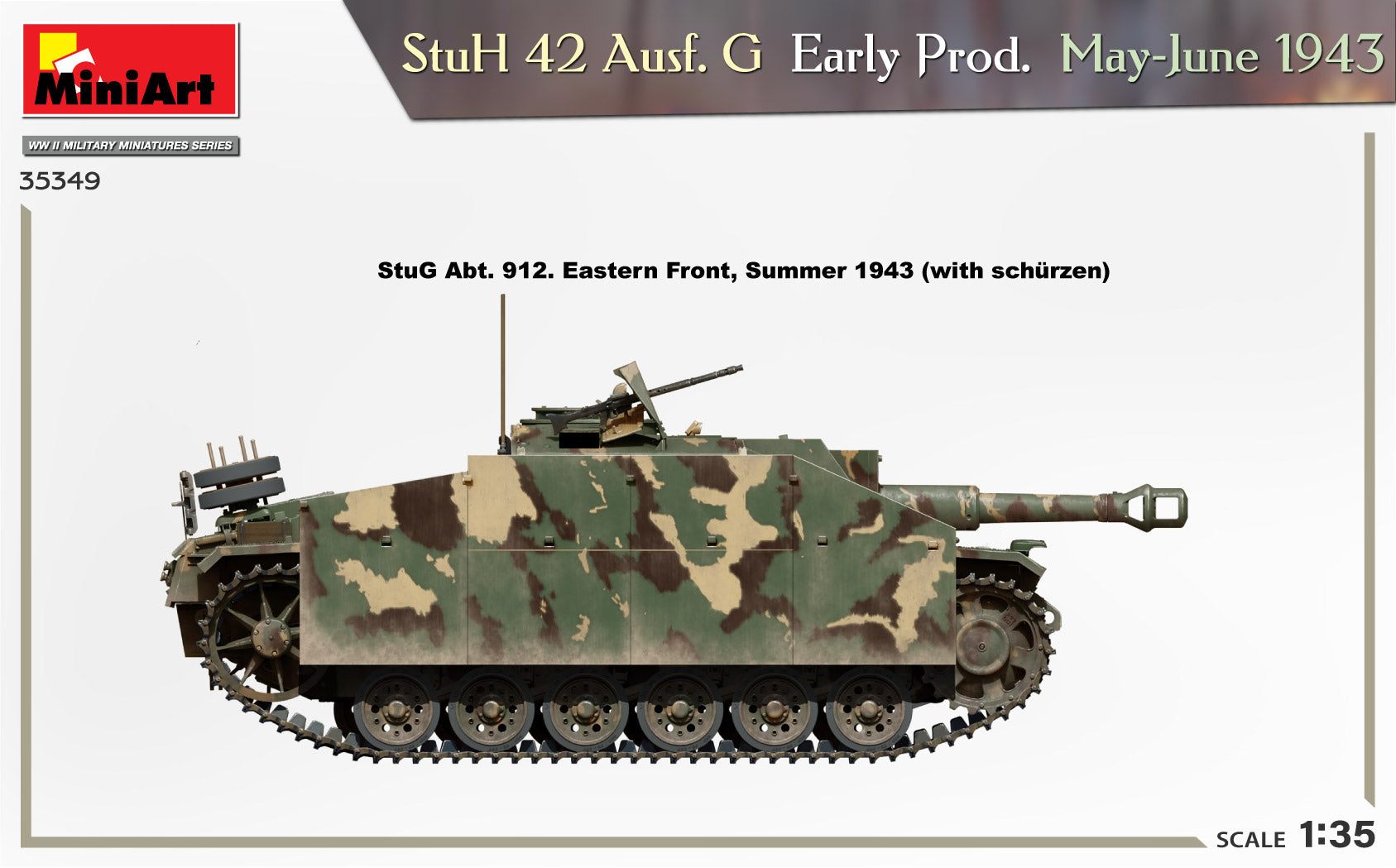 1/35 StuH 42 Ausf. G  Early Prod. May-June 1943